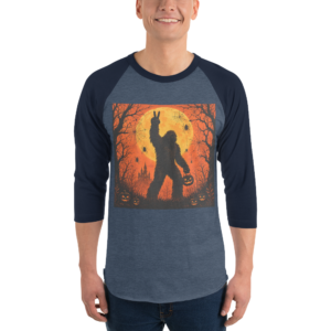 unisex 34 sleeve raglan shirt heather denim navy front 6a91d719d745d.png