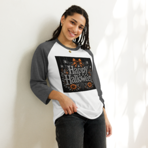 unisex 34 sleeve raglan shirt white heather charcoal front 6a91d4b5cfc69.png