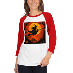 unisex 34 sleeve raglan shirt white red front 6a91d0bfdd1a2.png
