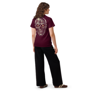 unisex classic tee maroon back 6a8f06eb5fd36.png