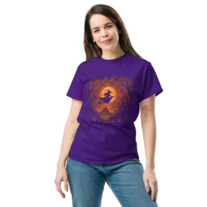 unisex classic tee purple front 6a937d7464a3d.jpg