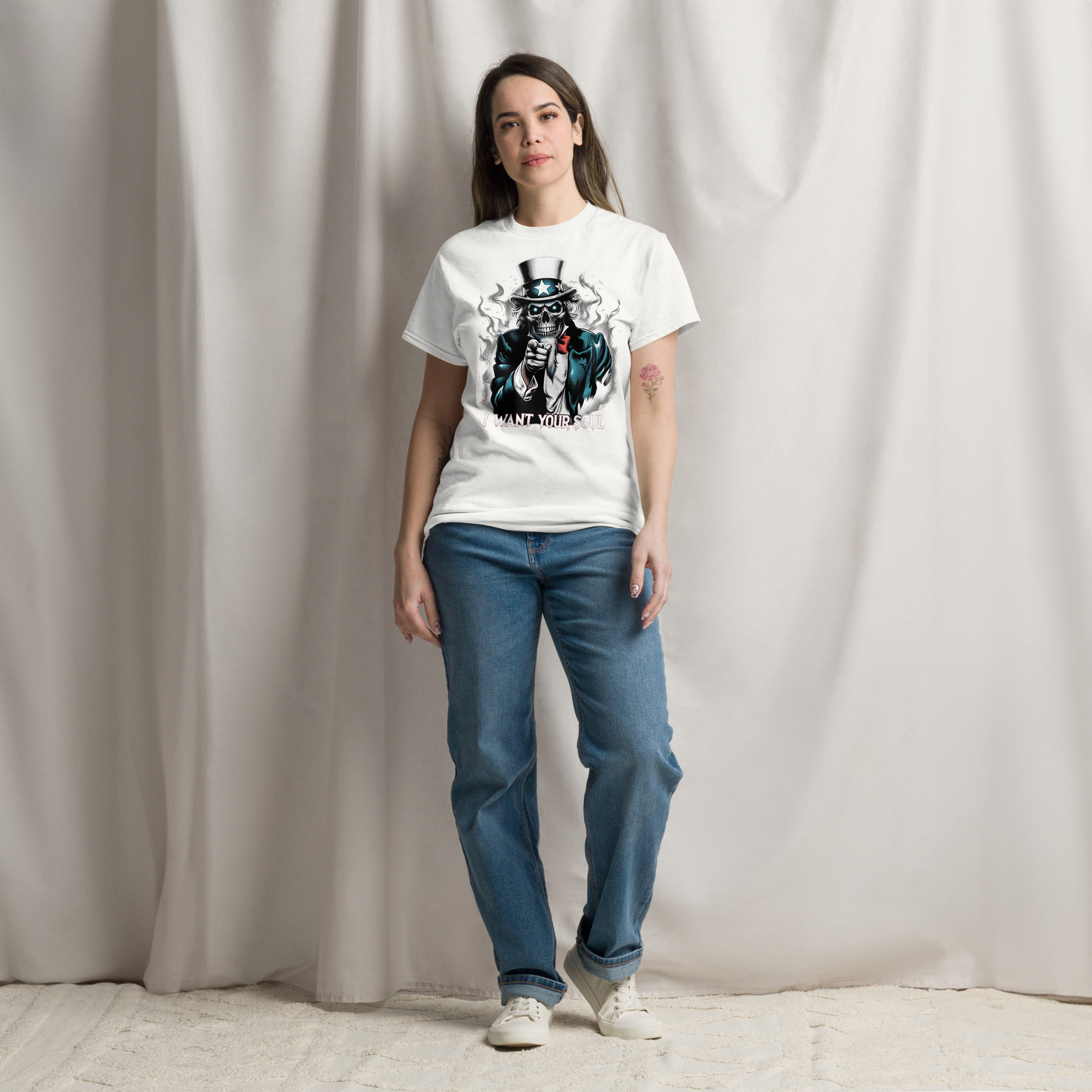Home unisex classic tee white front 6a8f09f7474a4.jpg