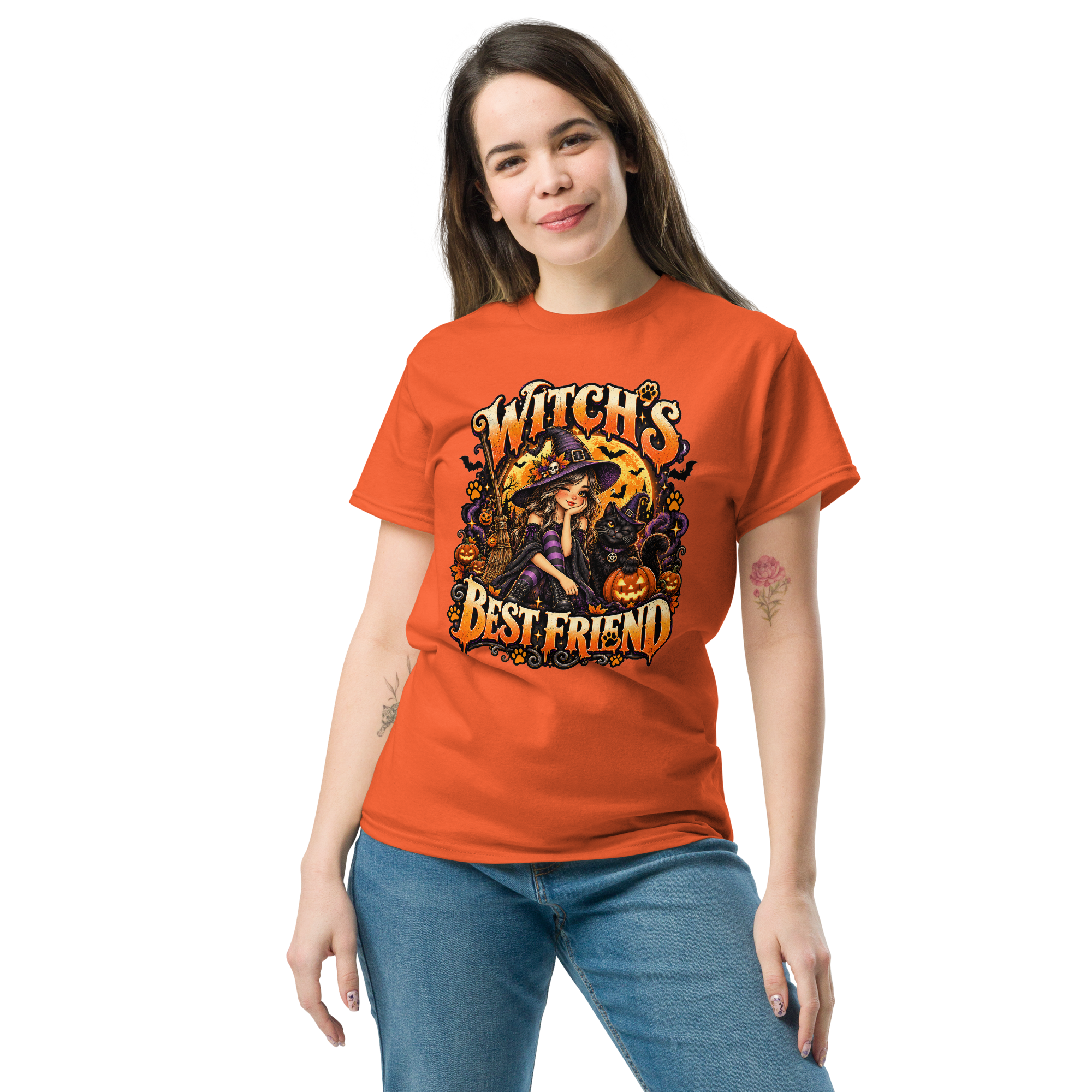 unisex classic tee orange front 6aacbfd565444.png