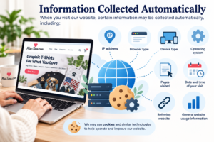 información recopilada automáticamente
